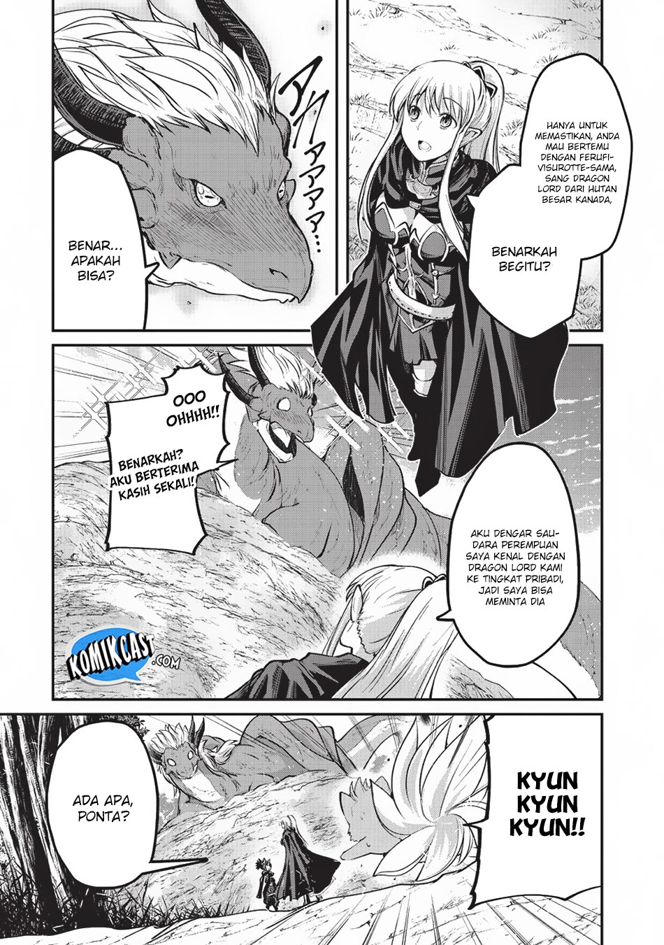 Gaikotsu Kishi-sama, Tadaima Isekai e Odekakechuu chapter 24