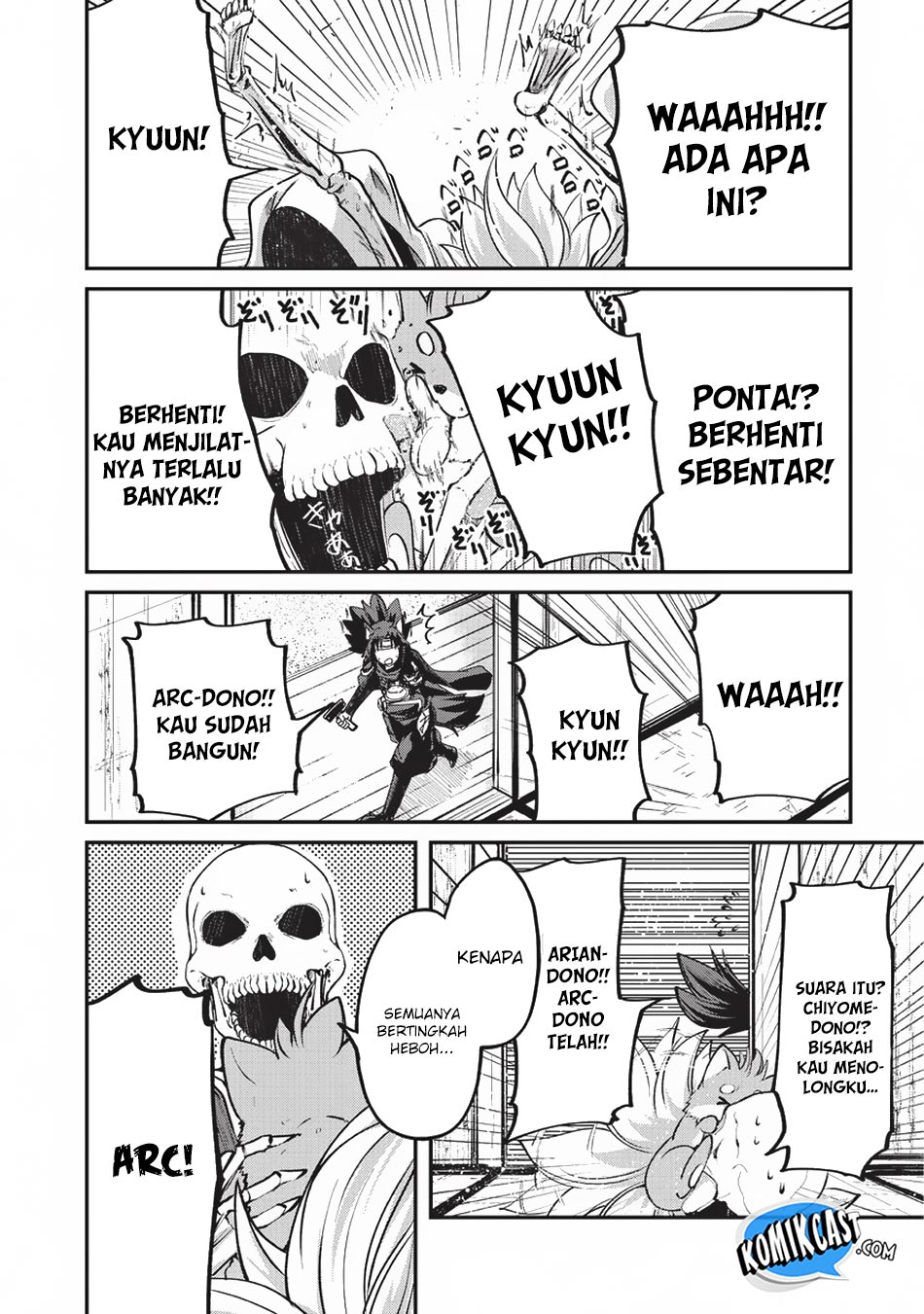 Gaikotsu Kishi-sama, Tadaima Isekai e Odekakechuu chapter 24