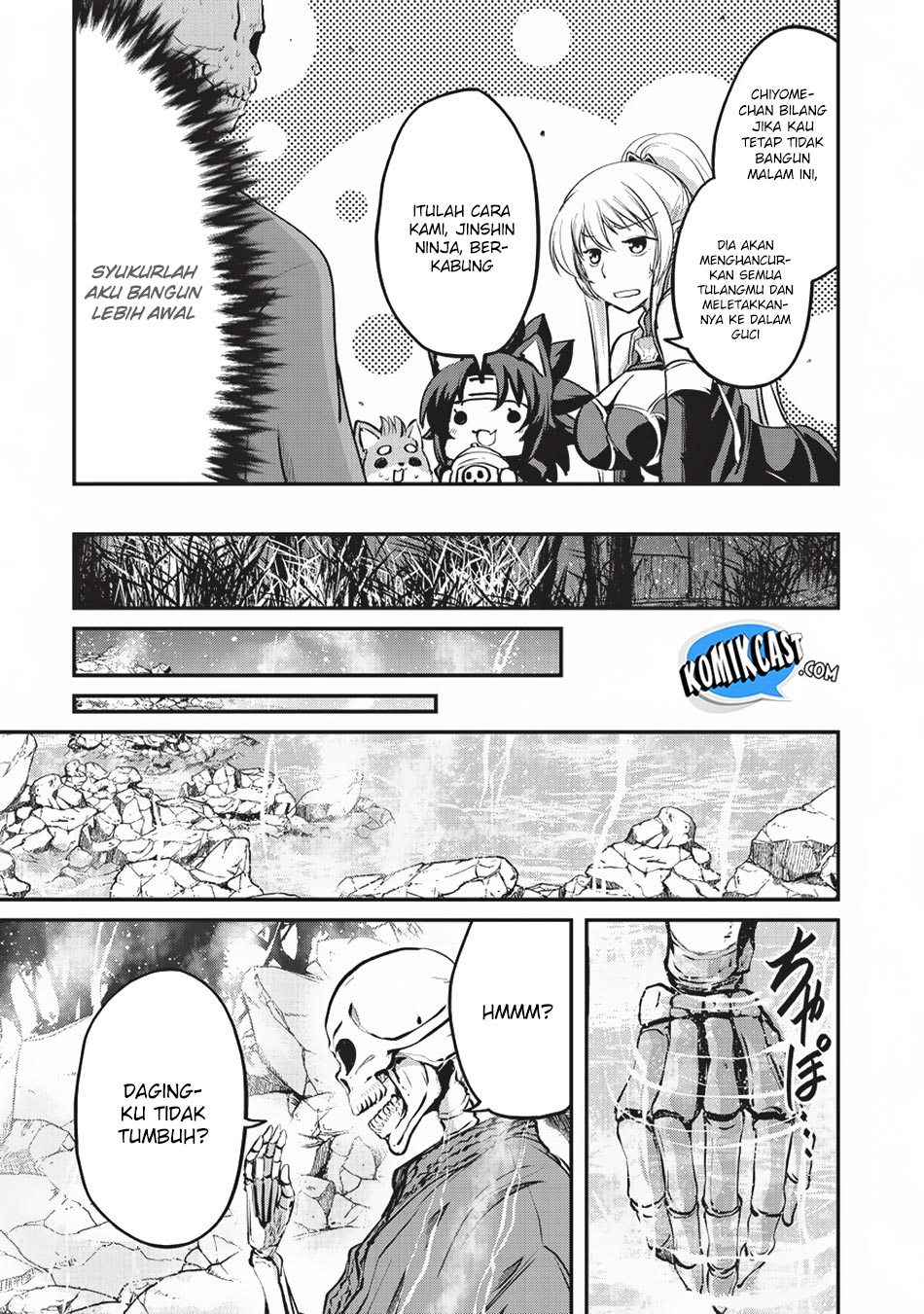 Gaikotsu Kishi-sama, Tadaima Isekai e Odekakechuu chapter 24