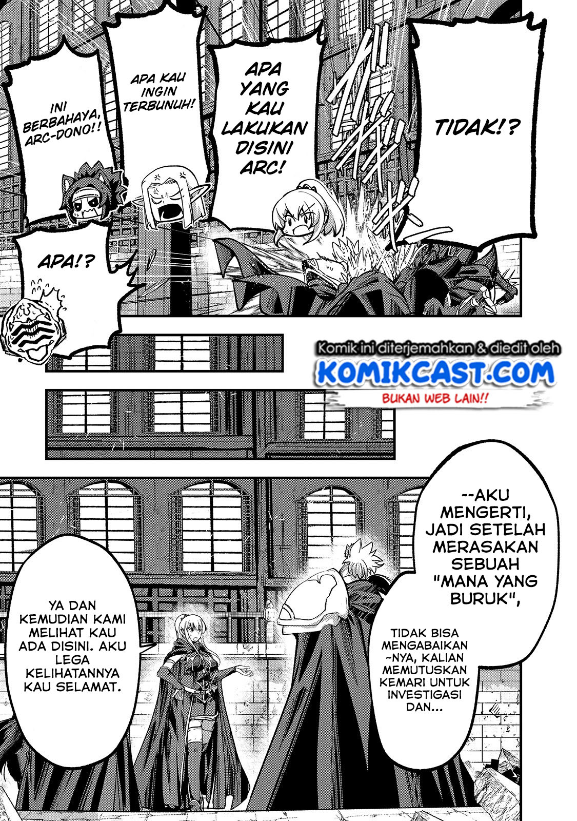 Gaikotsu Kishi-sama, Tadaima Isekai e Odekakechuu Chapter 33 Bahasa Indonesia
