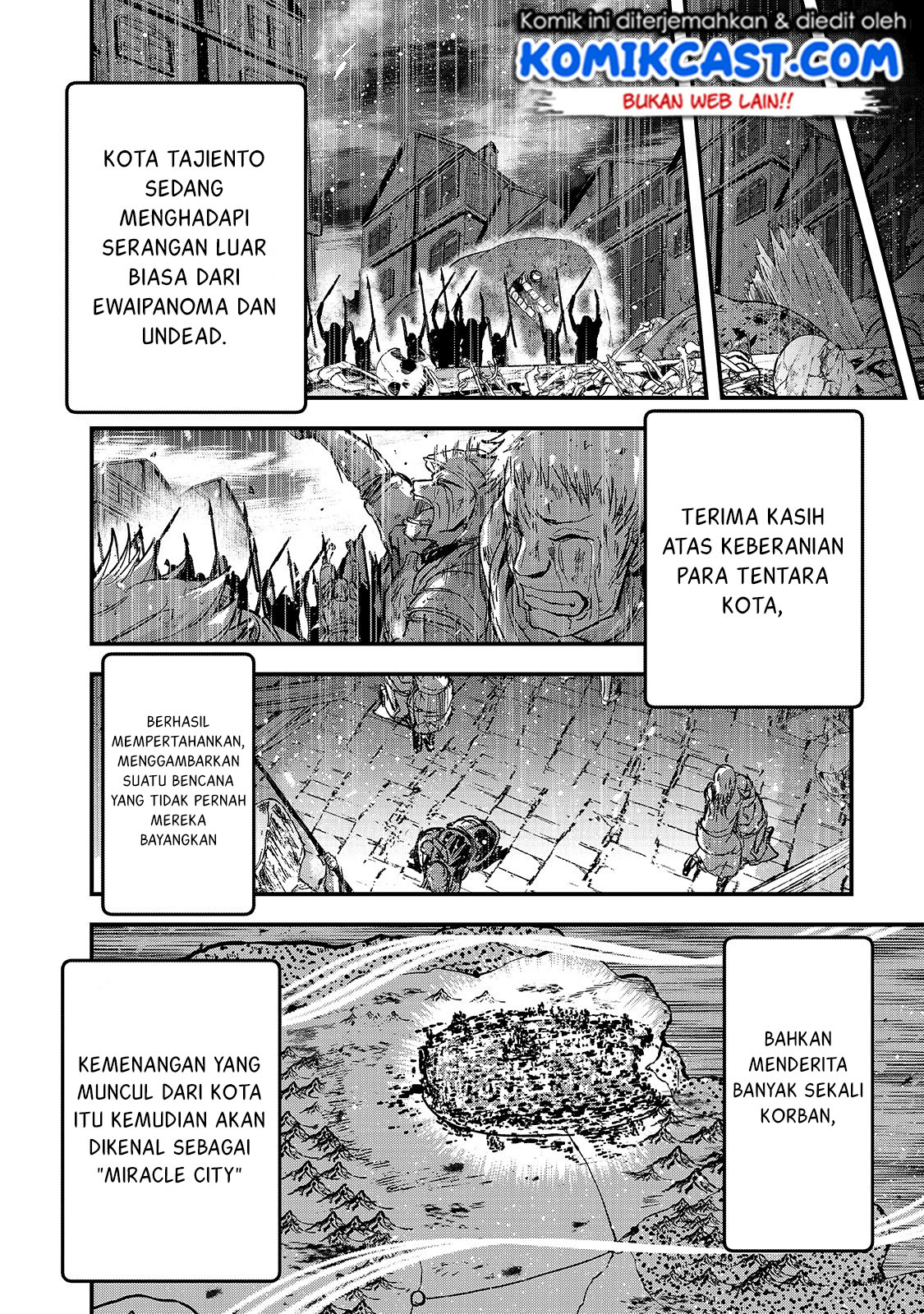 Gaikotsu Kishi-sama, Tadaima Isekai e Odekakechuu Chapter 33 Bahasa Indonesia