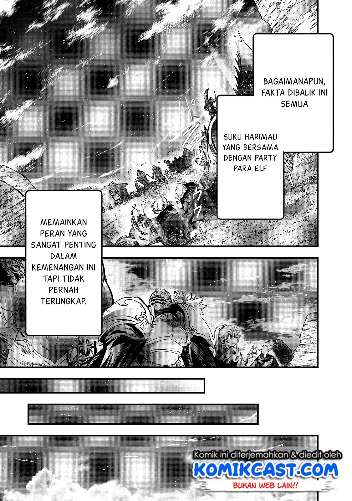 Gaikotsu Kishi-sama, Tadaima Isekai e Odekakechuu Chapter 33 Bahasa Indonesia