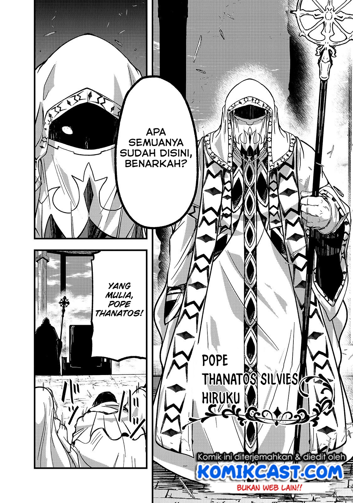 Gaikotsu Kishi-sama, Tadaima Isekai e Odekakechuu Chapter 33 Bahasa Indonesia