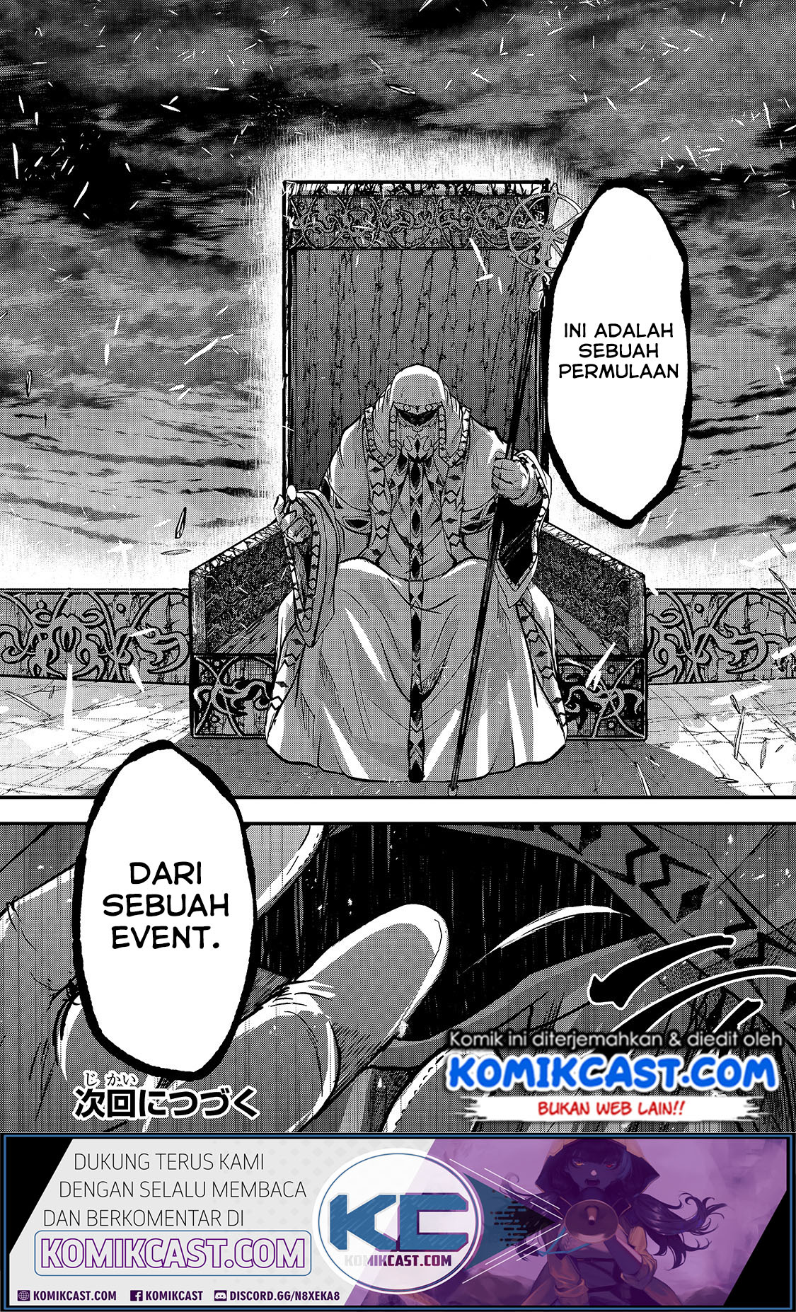 Gaikotsu Kishi-sama, Tadaima Isekai e Odekakechuu Chapter 33 Bahasa Indonesia