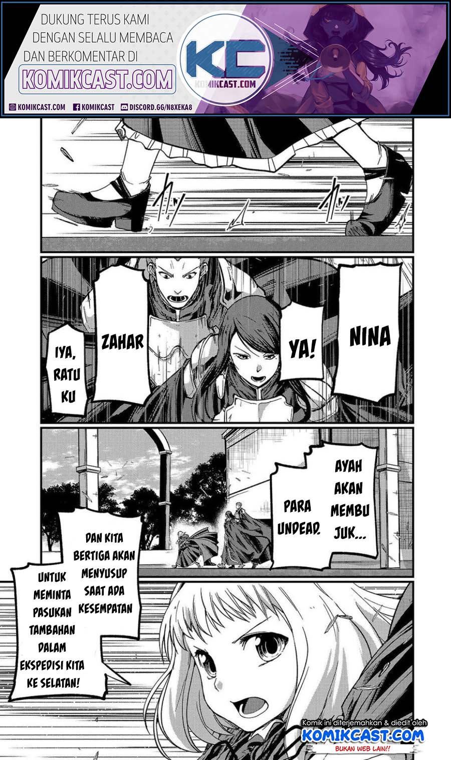 Gaikotsu Kishi-sama, Tadaima Isekai e Odekakechuu chapter 35