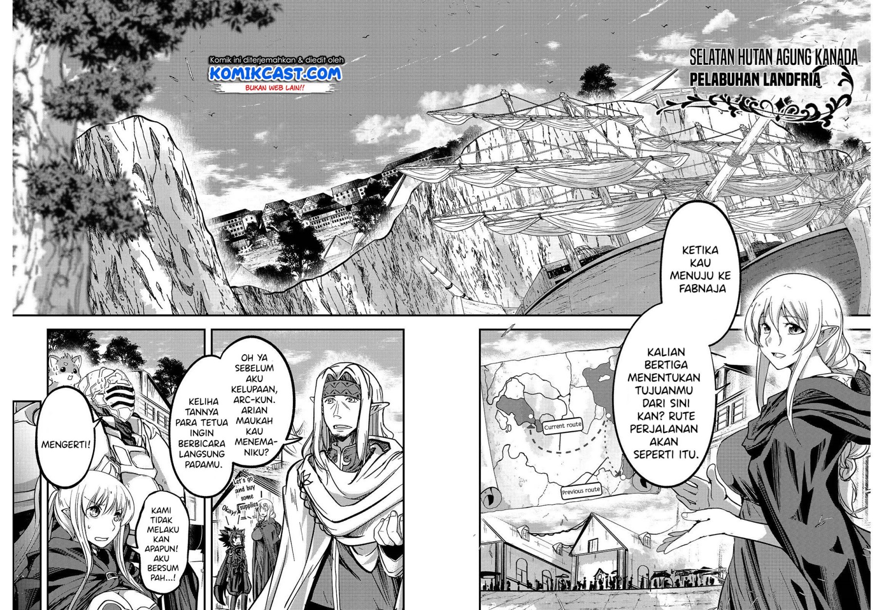 Gaikotsu Kishi-sama, Tadaima Isekai e Odekakechuu chapter 35