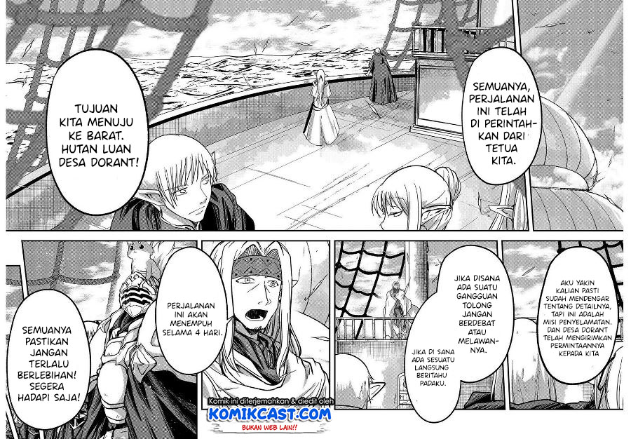 Gaikotsu Kishi-sama, Tadaima Isekai e Odekakechuu chapter 35