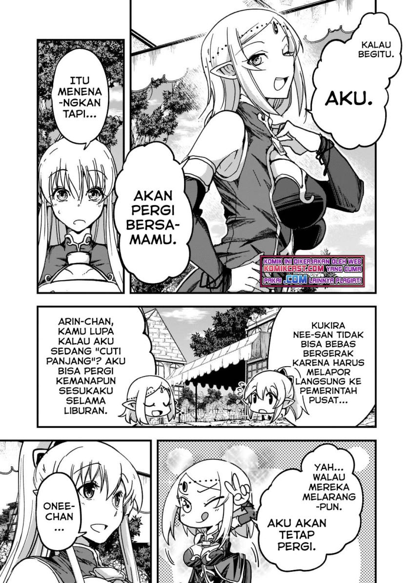 Gaikotsu Kishi-sama, Tadaima Isekai e Odekakechuu Chapter 49 Bahasa Indonesia