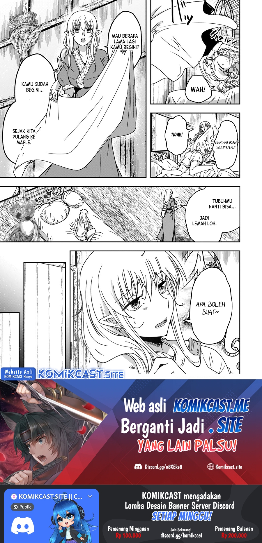 Gaikotsu Kishi-sama, Tadaima Isekai e Odekakechuu chapter 55