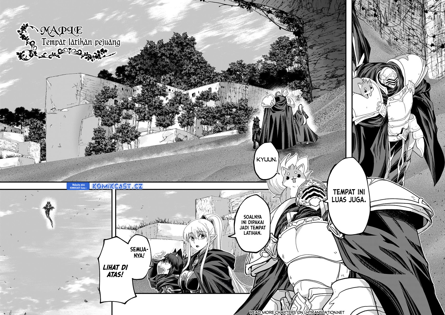 Gaikotsu Kishi-sama, Tadaima Isekai e Odekakechuu chapter 63