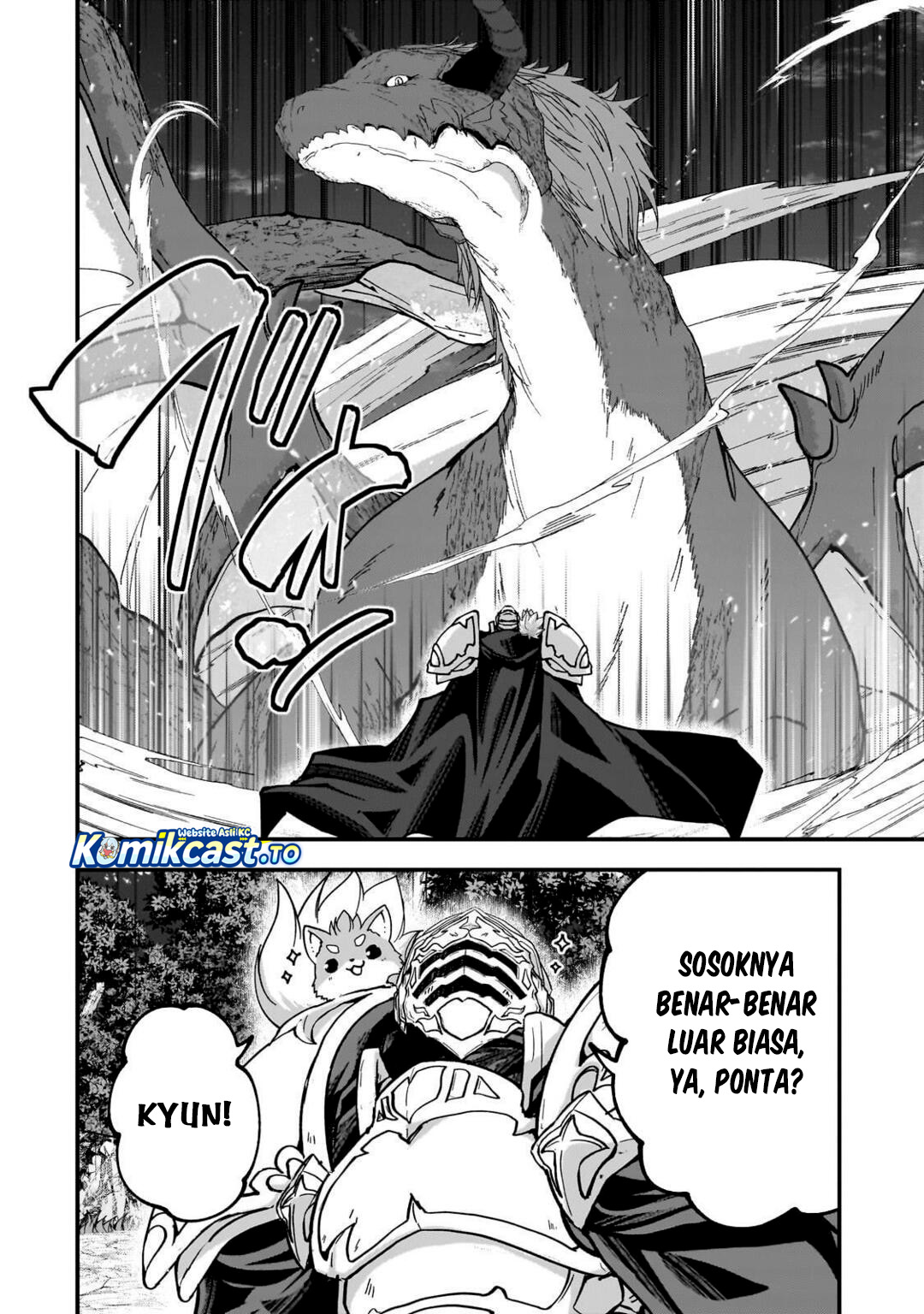 Gaikotsu Kishi-sama, Tadaima Isekai e Odekakechuu Chapter 68 Bahasa Indonesia