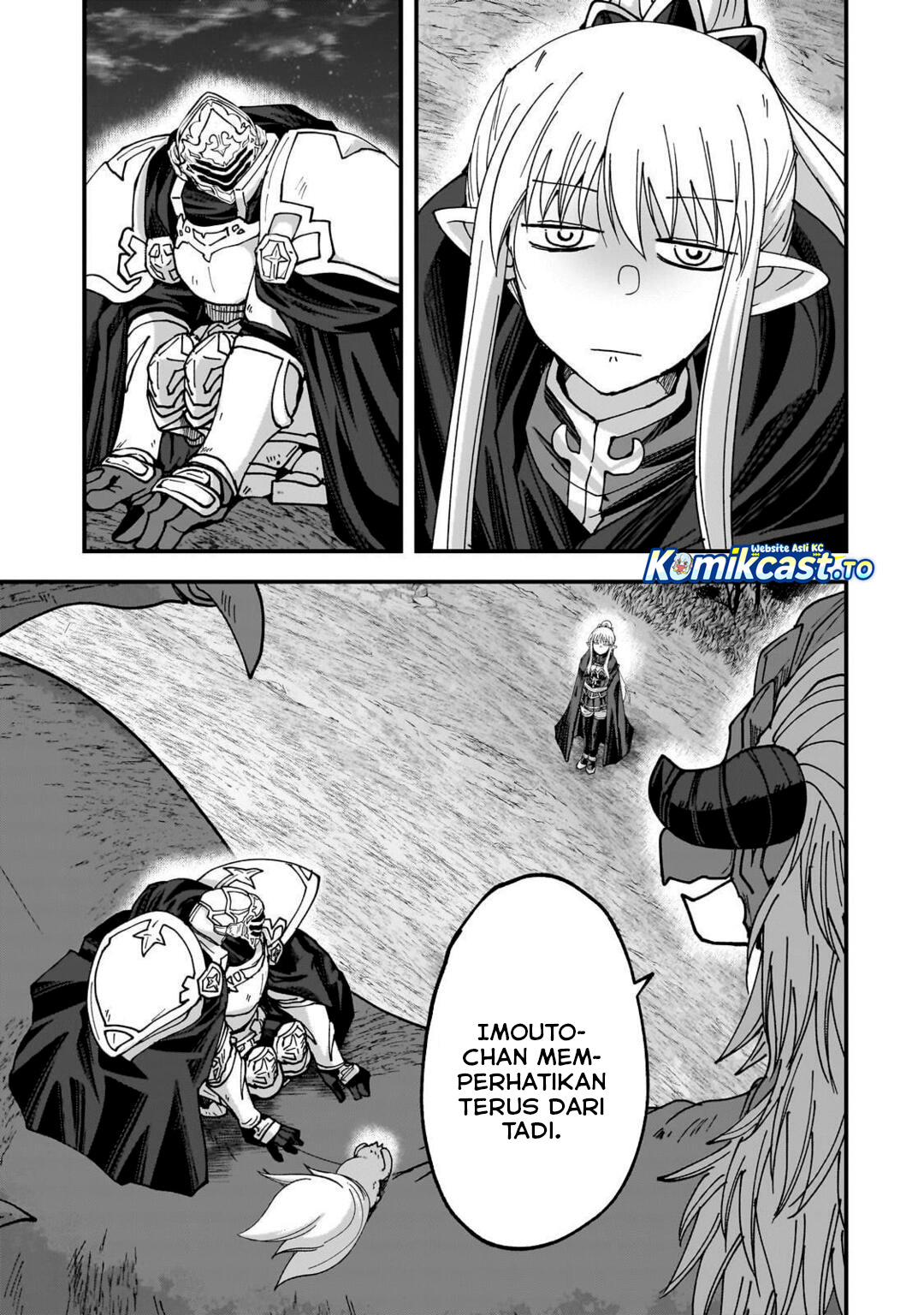 Gaikotsu Kishi-sama, Tadaima Isekai e Odekakechuu Chapter 68 Bahasa Indonesia