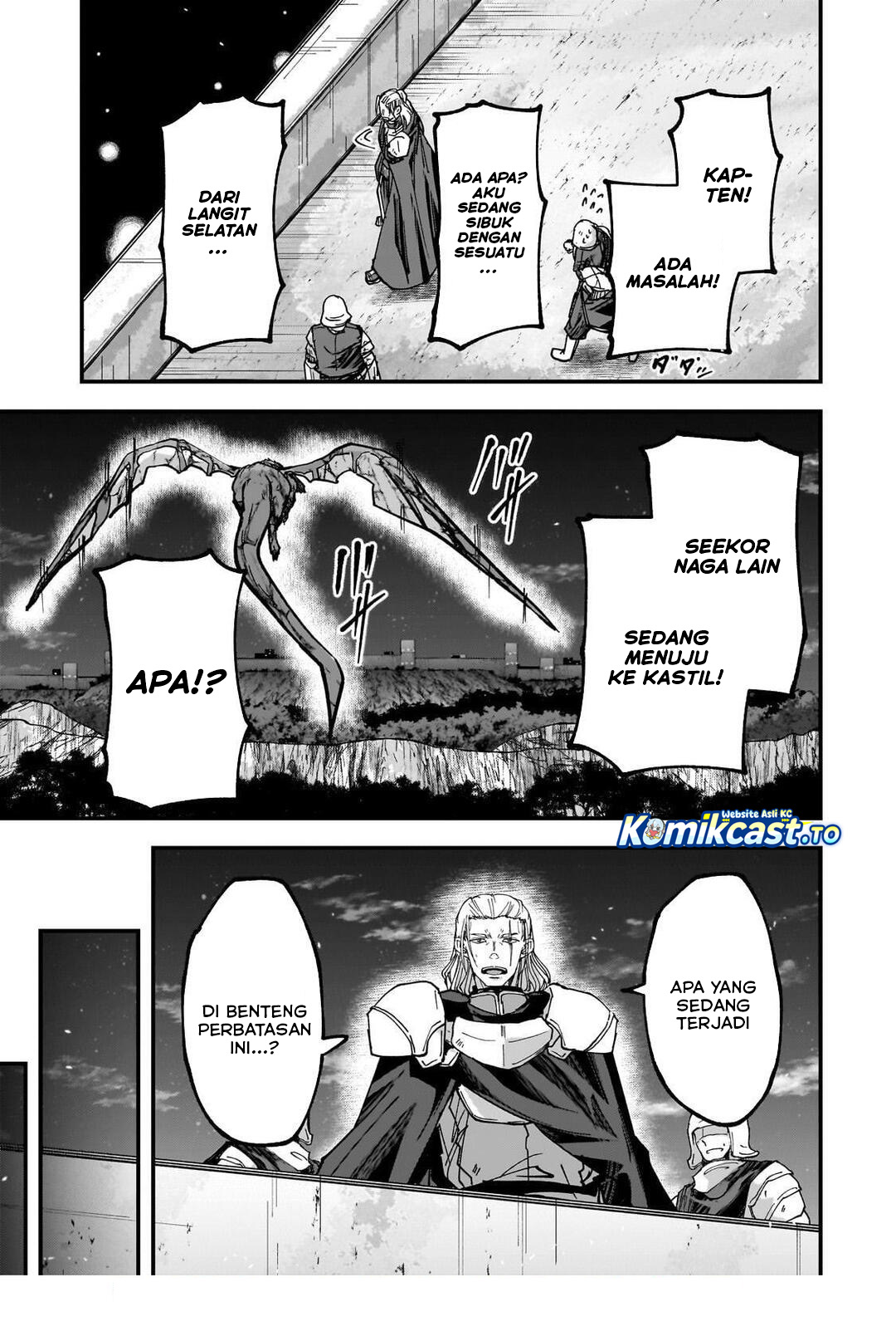 Gaikotsu Kishi-sama, Tadaima Isekai e Odekakechuu Chapter 68 Bahasa Indonesia