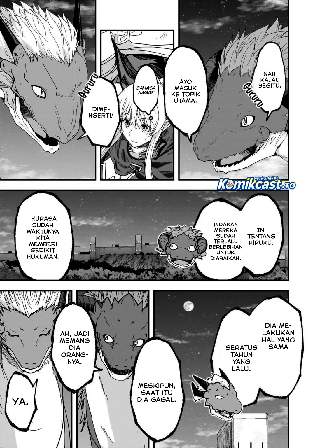 Gaikotsu Kishi-sama, Tadaima Isekai e Odekakechuu Chapter 68 Bahasa Indonesia