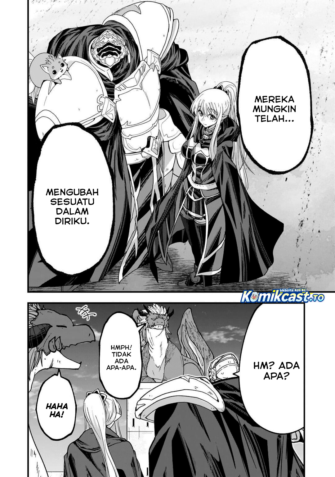 Gaikotsu Kishi-sama, Tadaima Isekai e Odekakechuu Chapter 68 Bahasa Indonesia