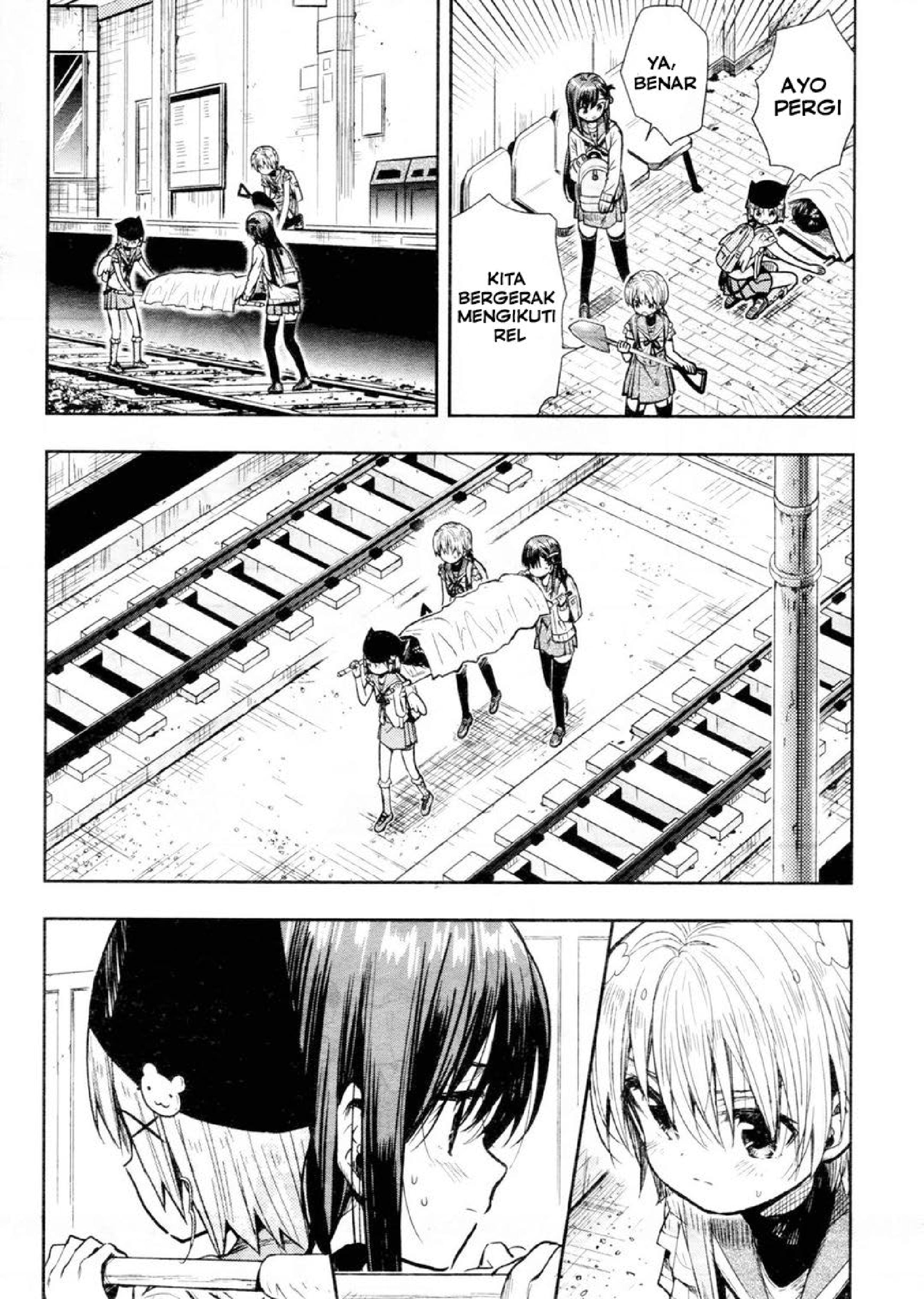 Gakkou Gurashi Chapter 68 Bahasa Indonesia