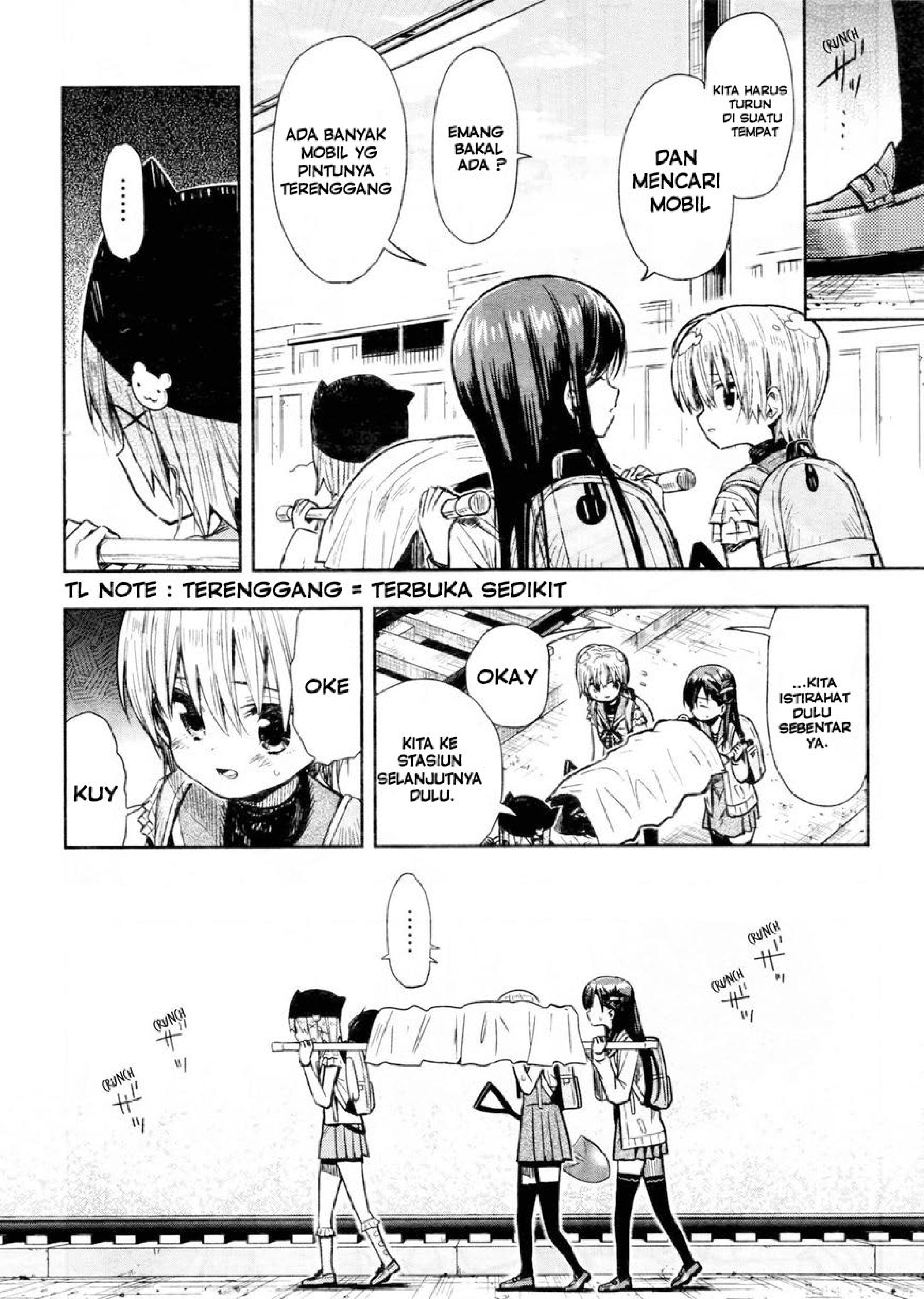 Gakkou Gurashi Chapter 68 Bahasa Indonesia