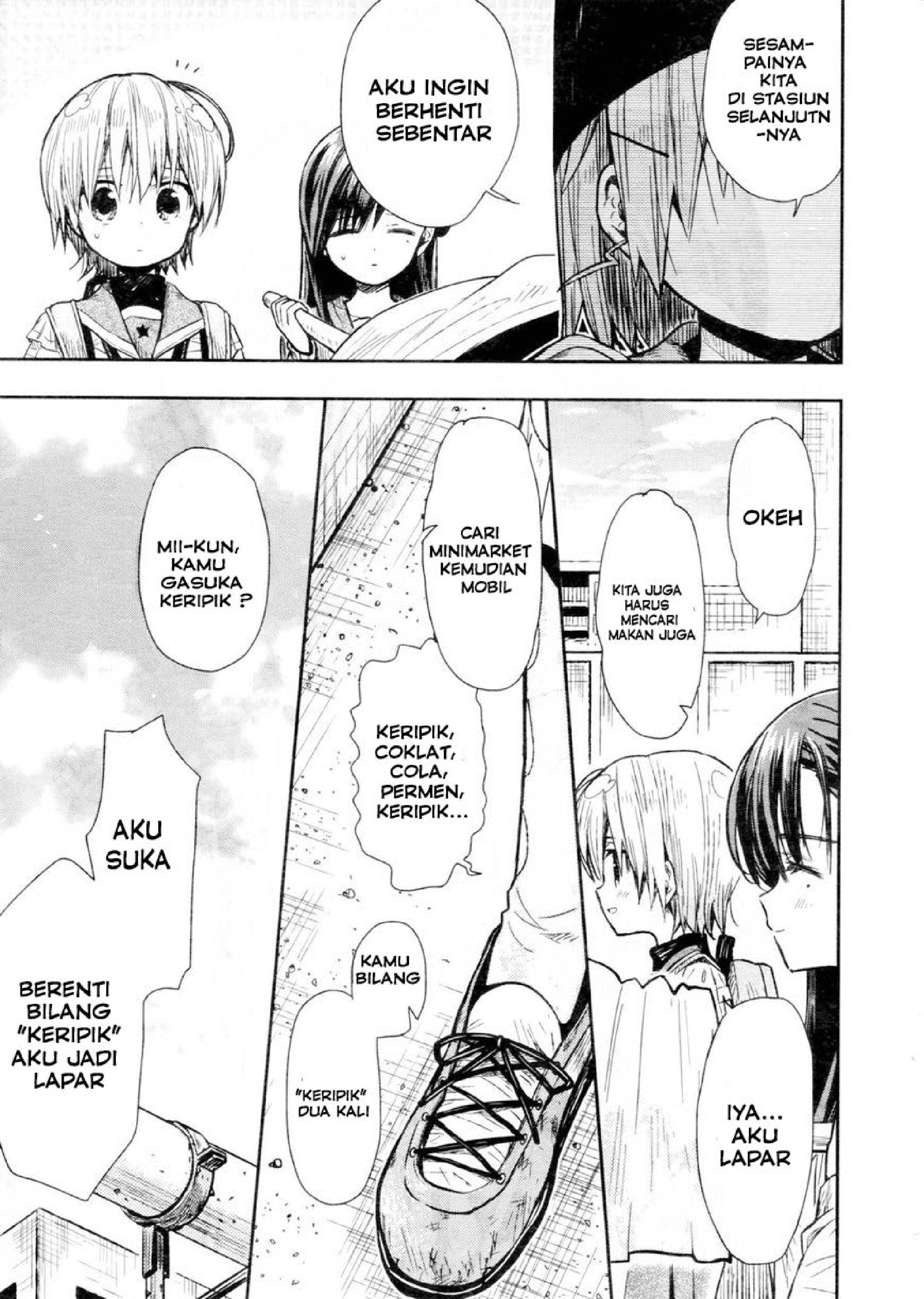 Gakkou Gurashi Chapter 68 Bahasa Indonesia