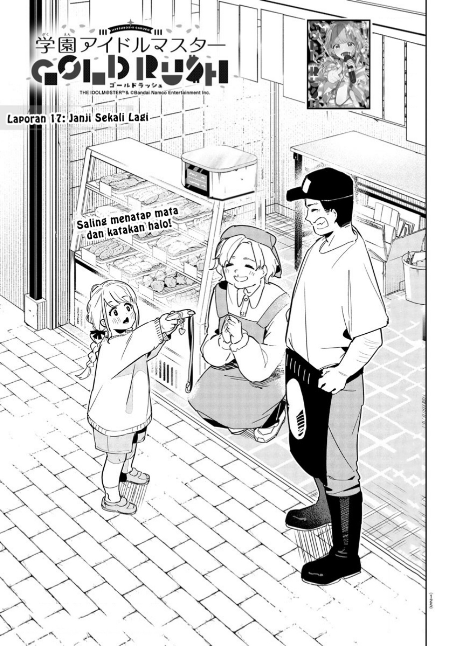 Gakuen Idolm@ster Gold Rush Chapter 17 Bahasa Indonesia