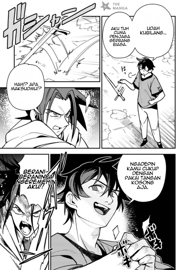 Game Chishiki de Saikyou ni Natta Mob Heishi wa, Shin no Jitsuryoku wo Kakushitai Chapter 09.1 Bahasa Indonesia