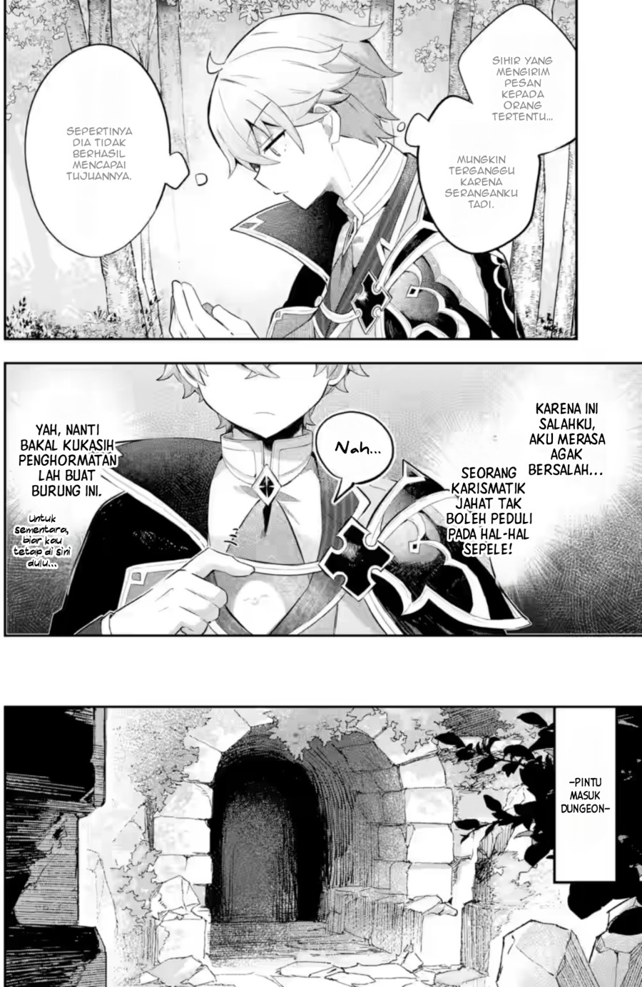 Game Sekai no Mob Akuyaku ni Tensei shita node Last Boss wo Mezashitemita chapter 4