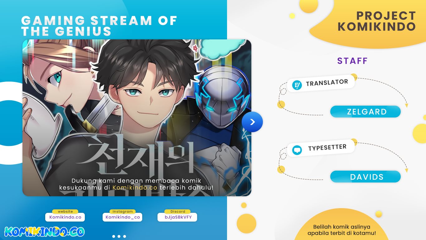 Gaming Stream of the Genius Chapter 12 Bahasa Indonesia