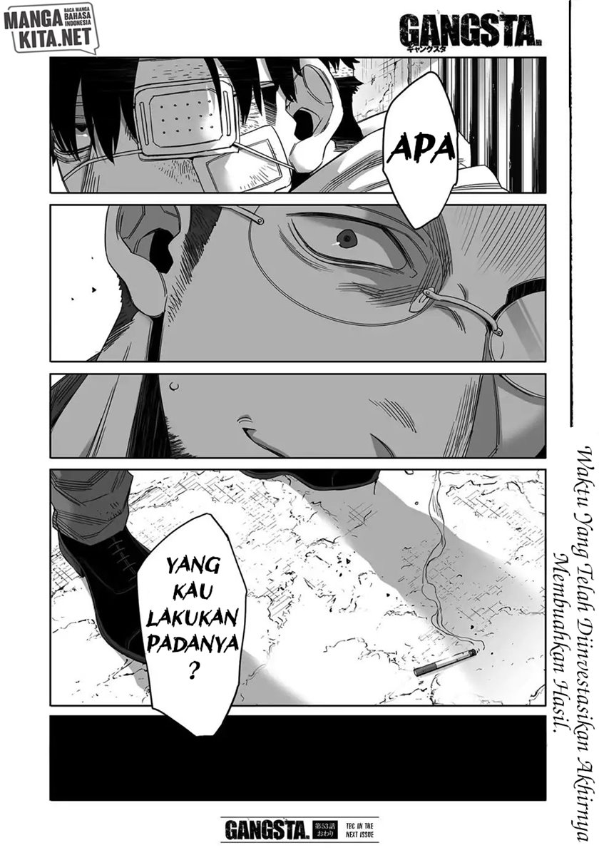 Gangsta Chapter 53 Bahasa Indonesia