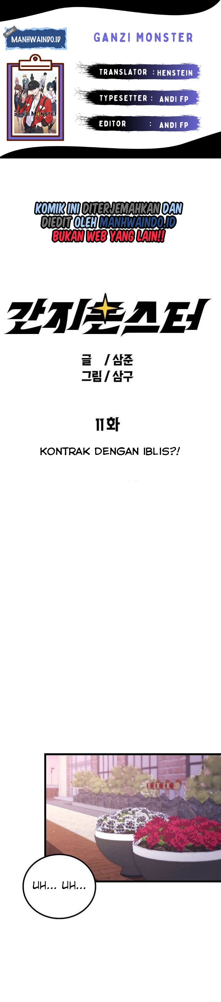 Ganzi Monster chapter 11