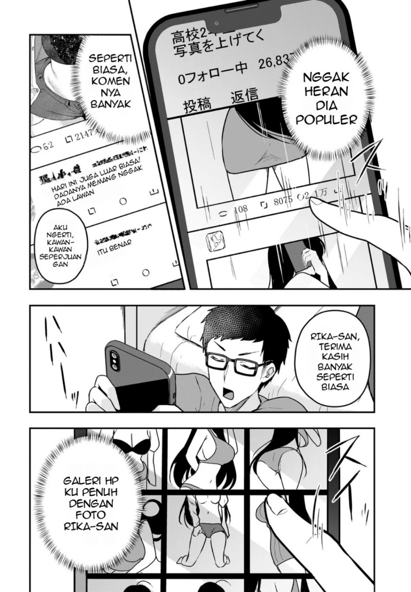 Gari Tsutomu-kun to Uraaka-san – Sanzan Osewa ni Natteiru Ero-kei Uraaka Joshi no Shoutai ga Kurasu no Idol Datta Ken chapter 1