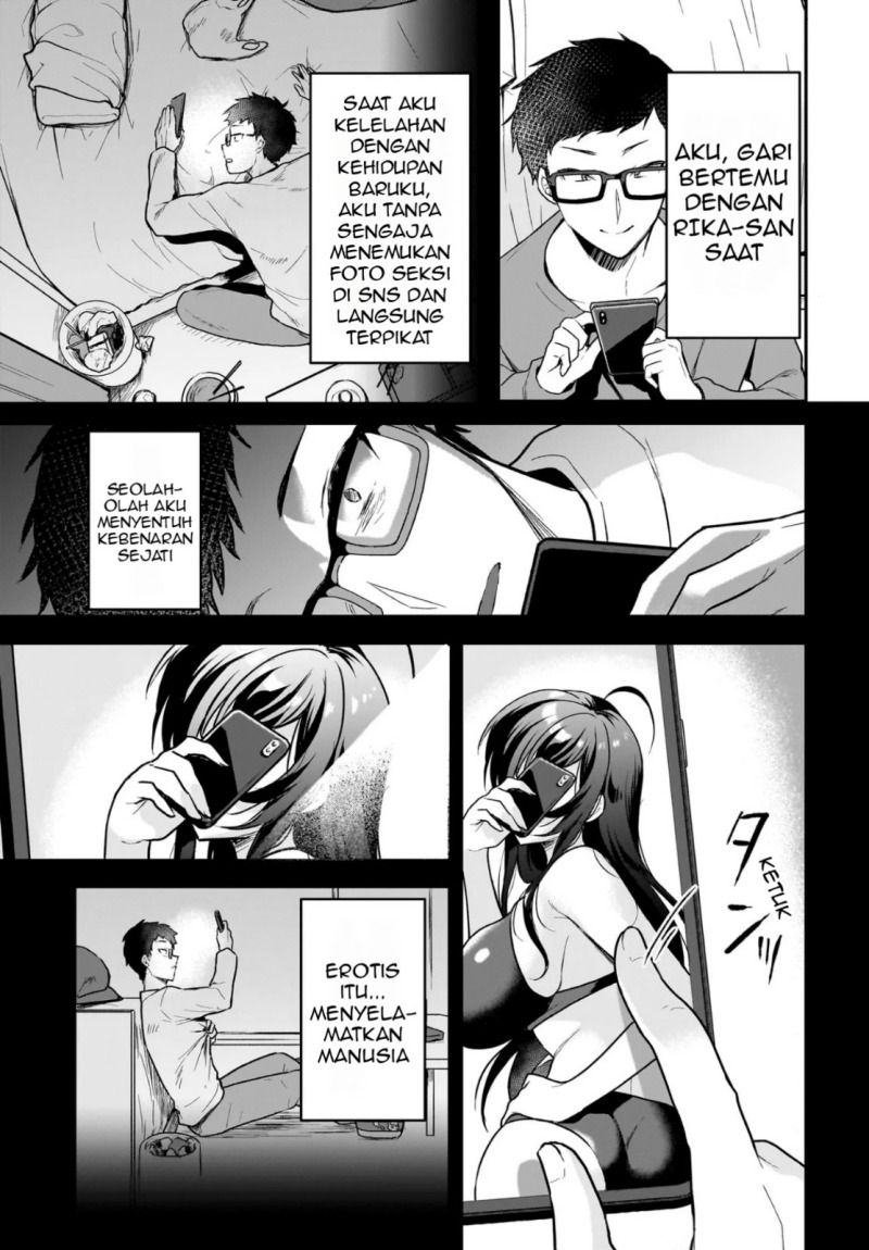 Gari Tsutomu-kun to Uraaka-san – Sanzan Osewa ni Natteiru Ero-kei Uraaka Joshi no Shoutai ga Kurasu no Idol Datta Ken chapter 1