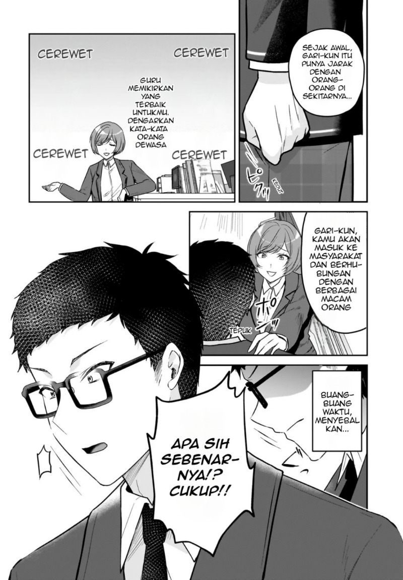 Gari Tsutomu-kun to Uraaka-san – Sanzan Osewa ni Natteiru Ero-kei Uraaka Joshi no Shoutai ga Kurasu no Idol Datta Ken chapter 1