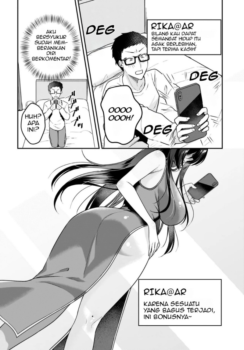 Gari Tsutomu-kun to Uraaka-san – Sanzan Osewa ni Natteiru Ero-kei Uraaka Joshi no Shoutai ga Kurasu no Idol Datta Ken chapter 1