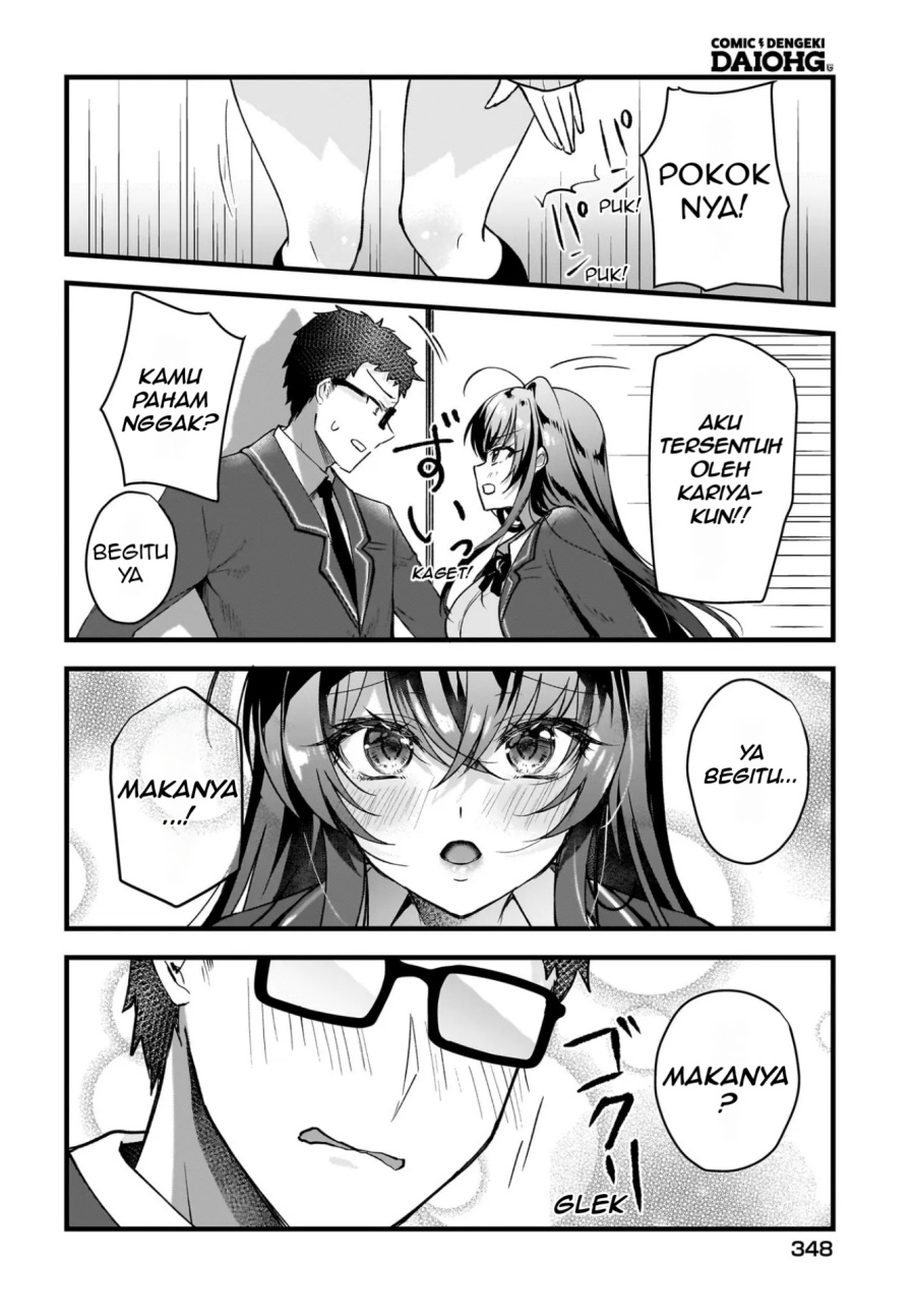 Gari Tsutomu-kun to Uraaka-san – Sanzan Osewa ni Natteiru Ero-kei Uraaka Joshi no Shoutai ga Kurasu no Idol Datta Ken chapter 3