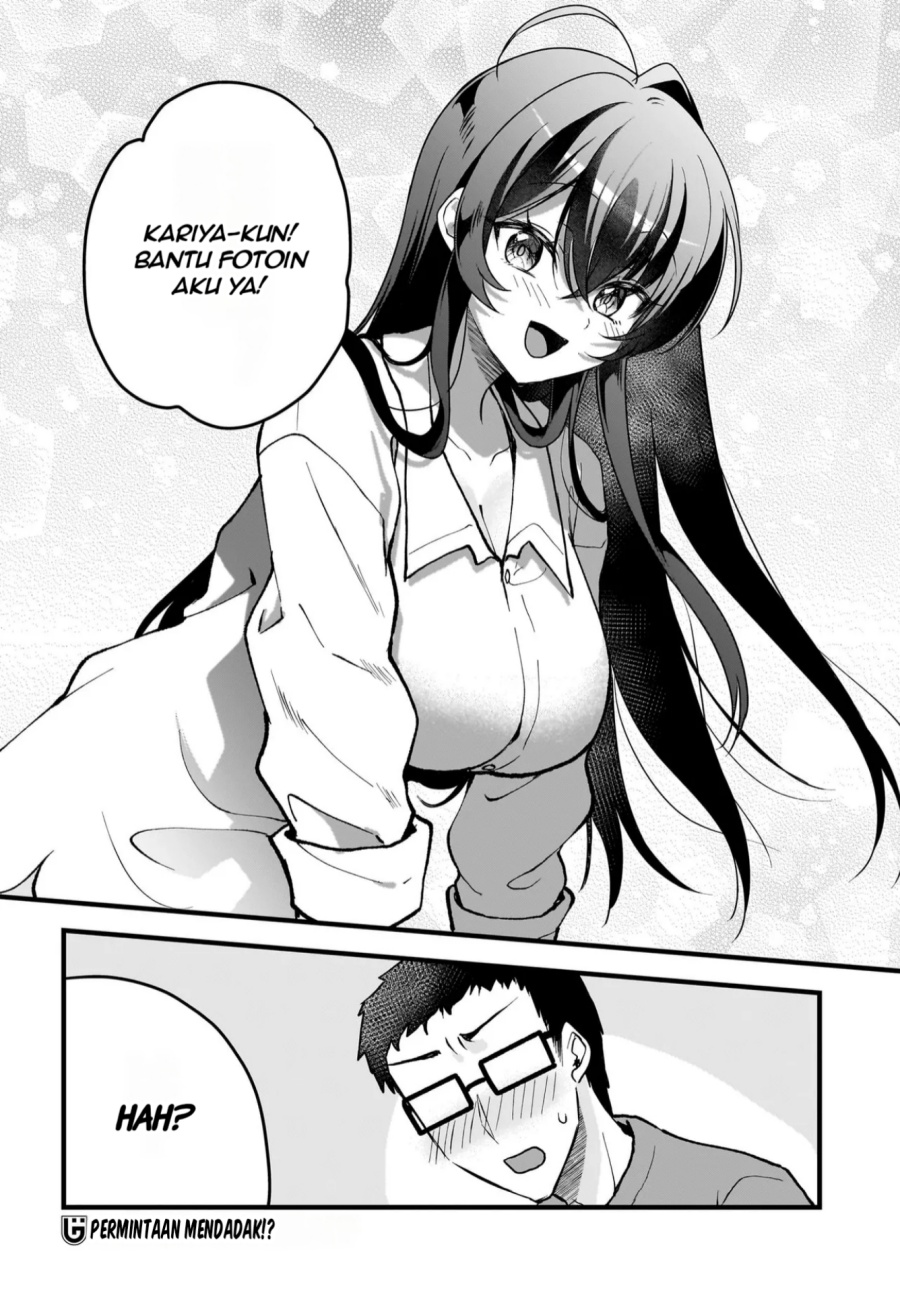Gari Tsutomu-kun to Uraaka-san – Sanzan Osewa ni Natteiru Ero-kei Uraaka Joshi no Shoutai ga Kurasu no Idol Datta Ken chapter 9