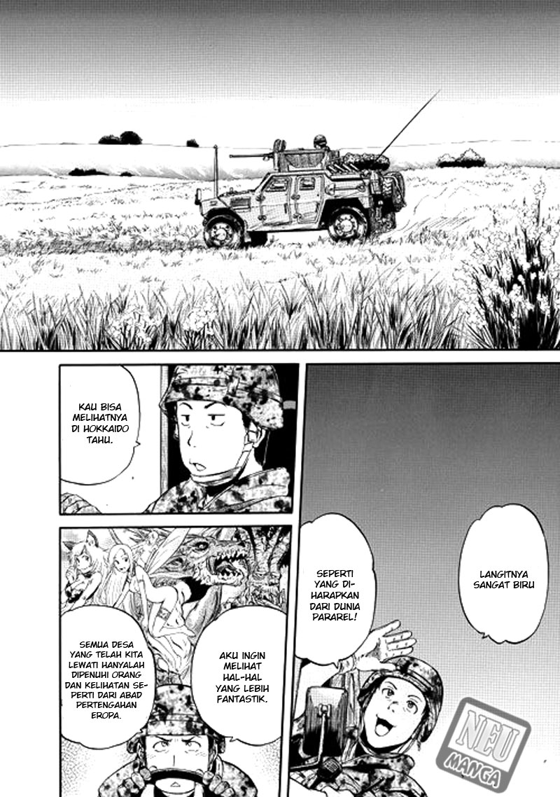 Gate – Jietai Kare no Chi nite, Kaku Tatakeri chapter 2