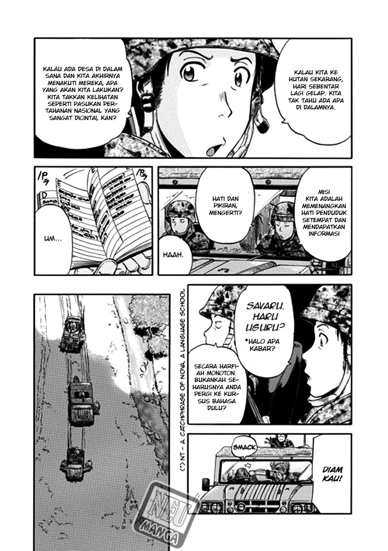 Gate – Jietai Kare no Chi nite, Kaku Tatakeri chapter 2