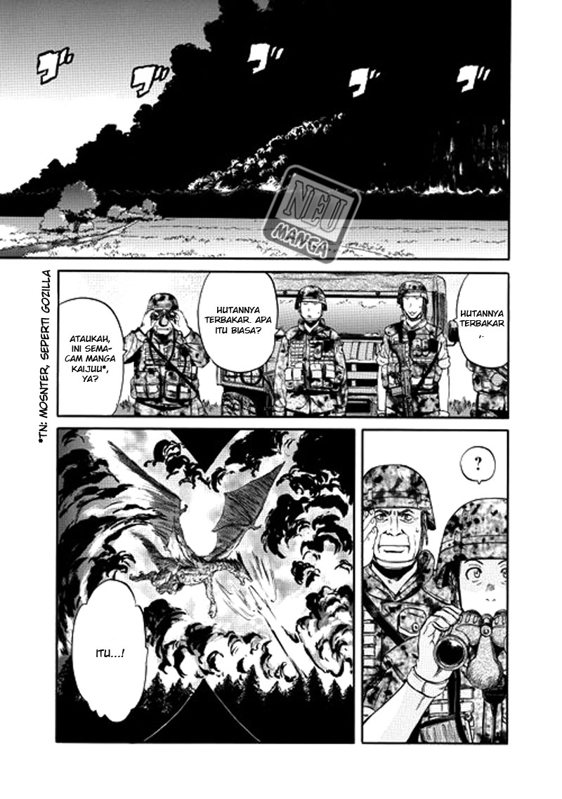 Gate – Jietai Kare no Chi nite, Kaku Tatakeri chapter 2