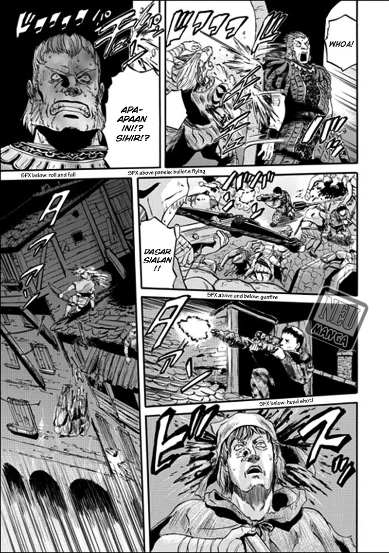 Gate – Jietai Kare no Chi nite, Kaku Tatakeri chapter 31