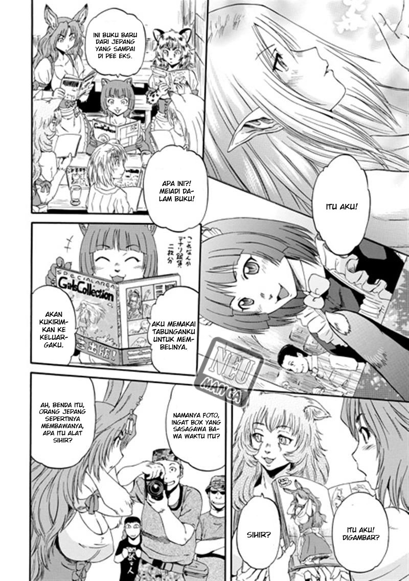 Gate – Jietai Kare no Chi nite, Kaku Tatakeri Chapter 36