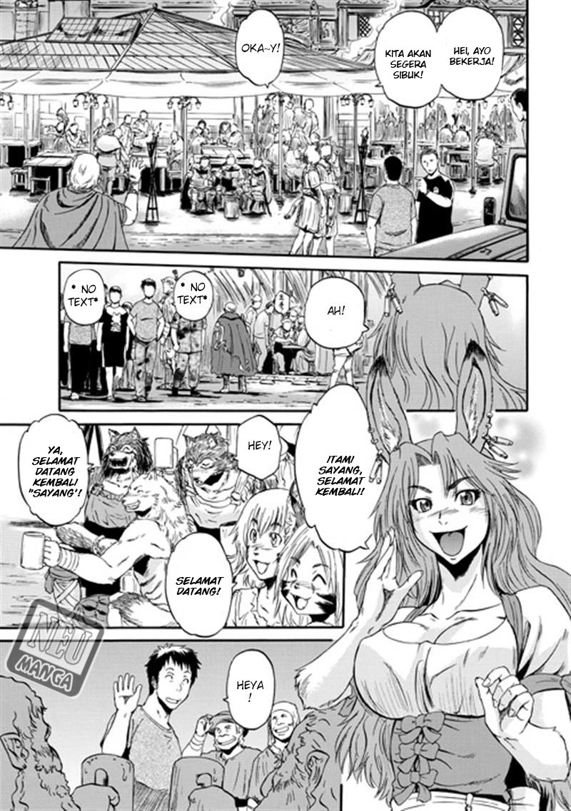 Gate – Jietai Kare no Chi nite, Kaku Tatakeri Chapter 36