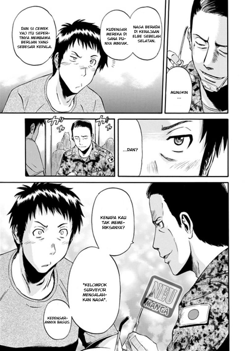 Gate – Jietai Kare no Chi nite, Kaku Tatakeri Chapter 36