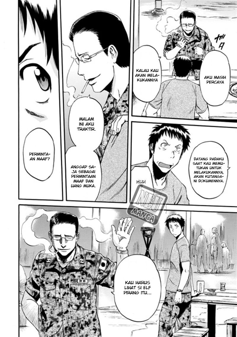 Gate – Jietai Kare no Chi nite, Kaku Tatakeri Chapter 36