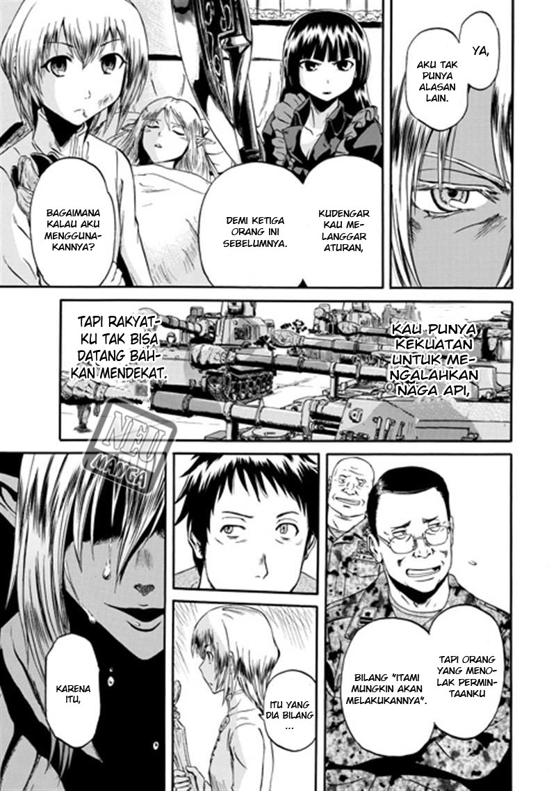 Gate – Jietai Kare no Chi nite, Kaku Tatakeri chapter 37
