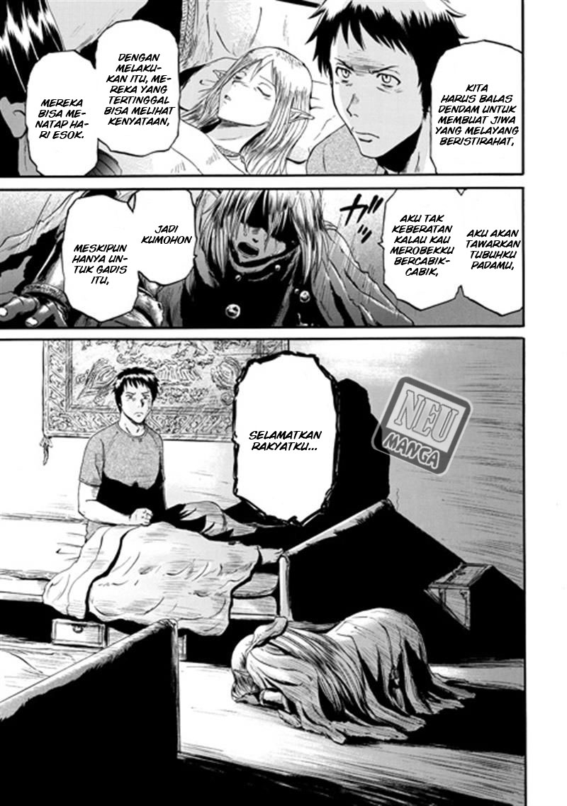 Gate – Jietai Kare no Chi nite, Kaku Tatakeri chapter 37
