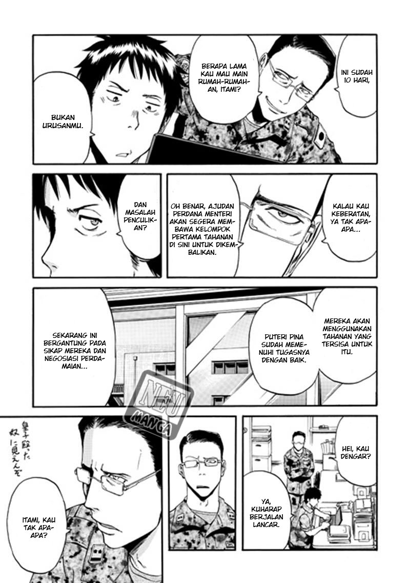 Gate – Jietai Kare no Chi nite, Kaku Tatakeri chapter 37