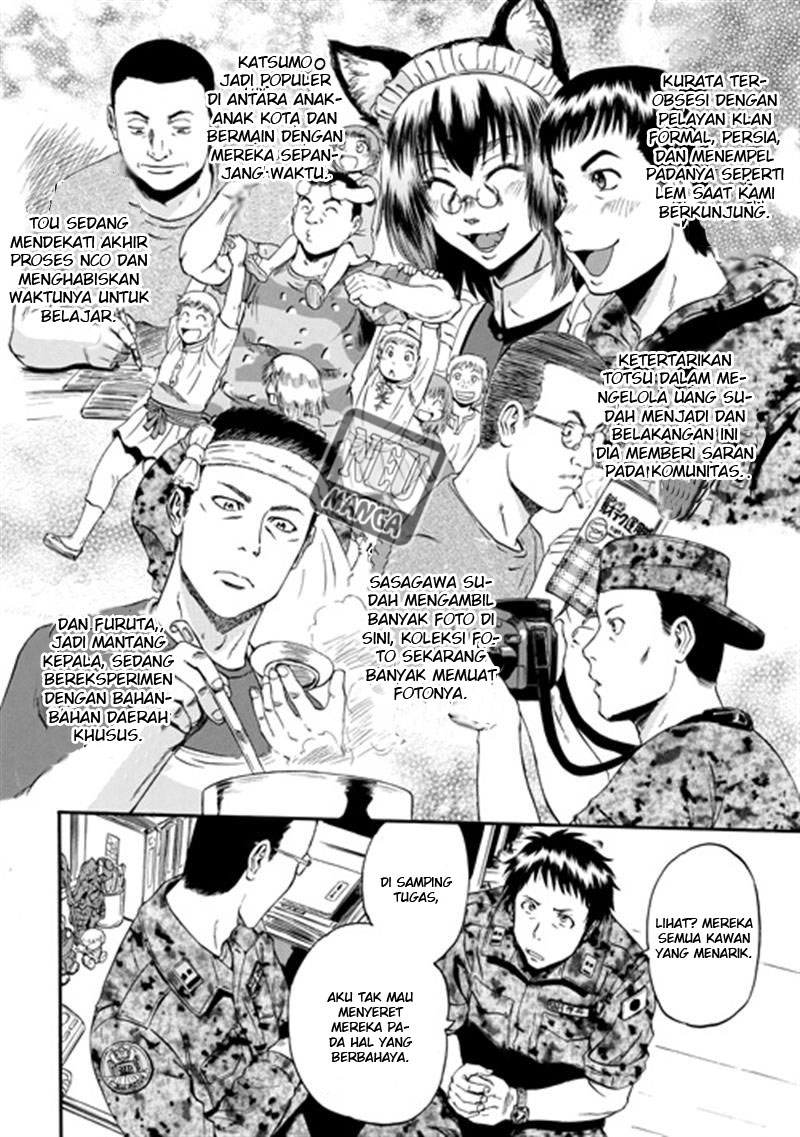 Gate – Jietai Kare no Chi nite, Kaku Tatakeri chapter 37