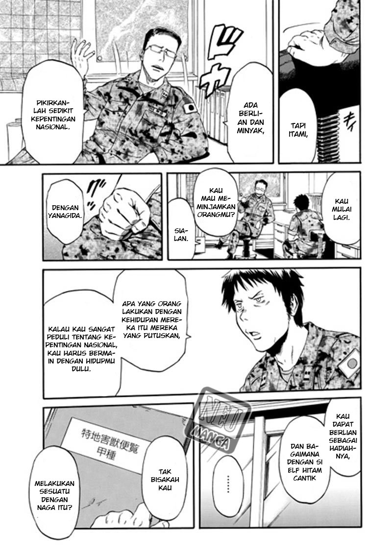 Gate – Jietai Kare no Chi nite, Kaku Tatakeri chapter 37