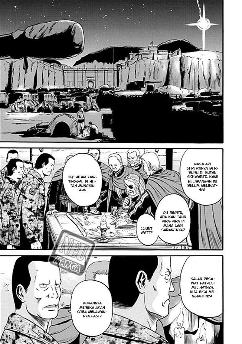 Gate – Jietai Kare no Chi nite, Kaku Tatakeri chapter 43