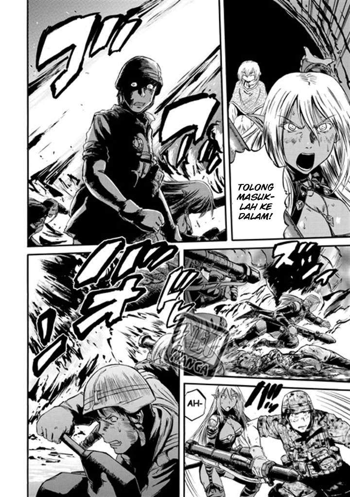 Gate – Jietai Kare no Chi nite, Kaku Tatakeri chapter 43