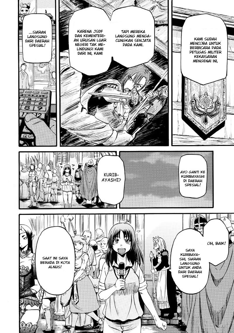 Gate – Jietai Kare no Chi nite, Kaku Tatakeri Chapter 71 Bahasa Indonesia